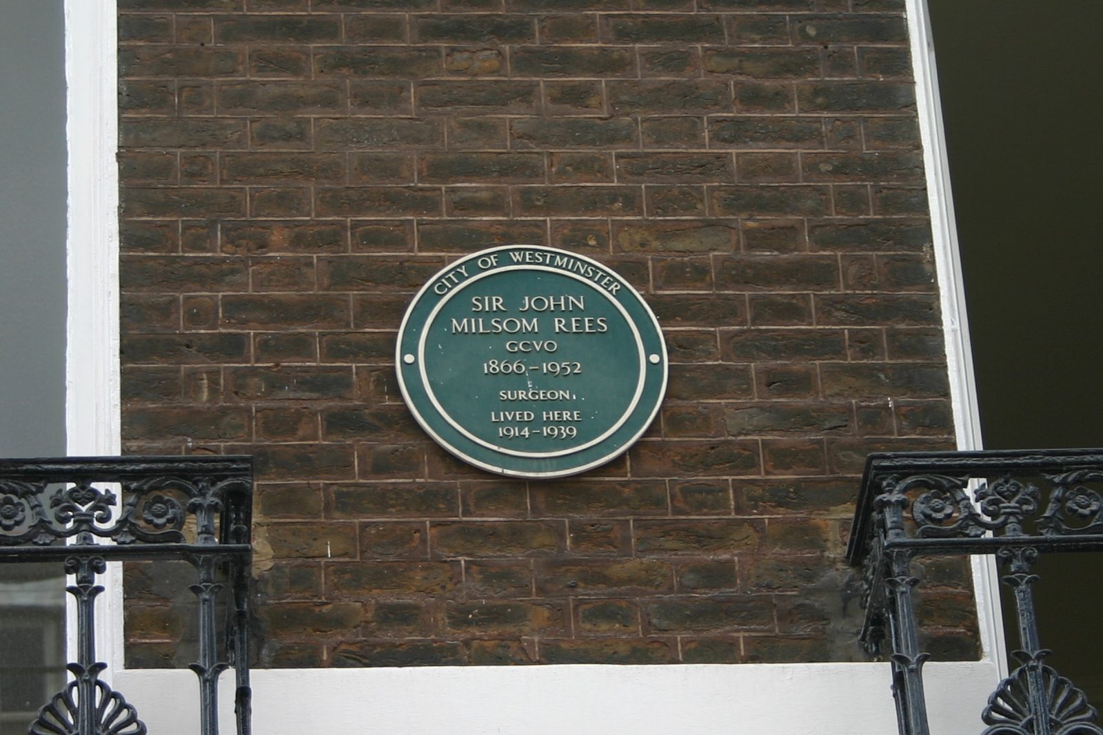 John Milsom Rees' home, London - 03.JPG